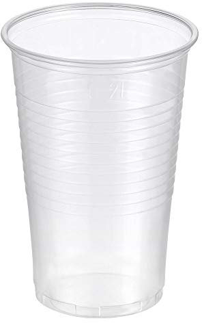 kidsnado 200 Stk. Trinkbecher transparent klar 0,2 l, 200 ml, PP, Ø 70 mm