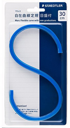 Staedtler 971 65-30 Mars frei mit Kurvenlineal 30 cm