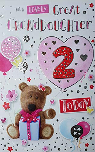 ICG For A Special Great Granddaughter on Your 2nd Birthday Card