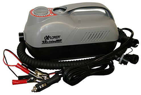 Explorer SUP Pumpe elektrisch Luftpumpe fürs Auto Hochdruckpumpe 12V Aqua