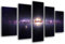 Wandbild Bilder - Weltraum, Universum, Milchstraße Wandbilder, 165 x 62 cm, Holzdruck - XXL Format - Kunstdruck, ref.26435