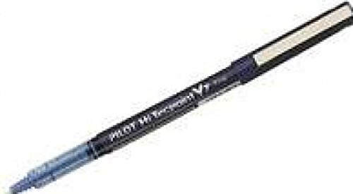 Pilot V7 Hi-Tecpoint Rollerball Pen, 0.7 mm Tip - Blue, Box of 12