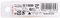 NT Cutter Lames de crochet de coupe en plastique pour cutter en plastique multi-usages, 6 lames/paquet, 1 paquet (BM-2P)