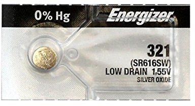 Akku Energizer 321 (SR616SW), 5 Stück