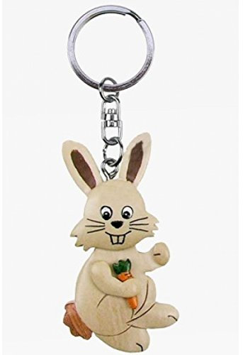 Porte-clés – Lapin (Blanc)