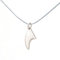 Silber Schmuck Anhänger Surfboard Surfbrett Finne Grösse S