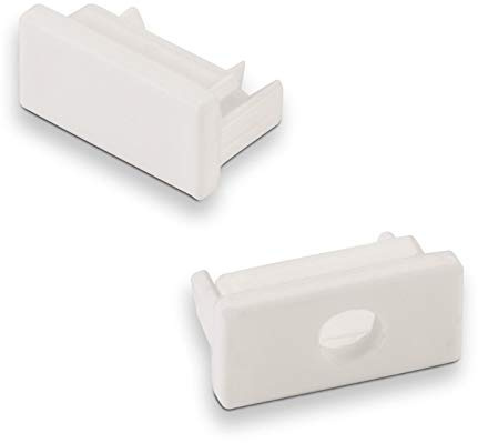 SOTECH Endkappenset für Led Aufbau - Profil-11 weiß