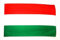 AZ FLAG - Bandera Hungría - 150x90 cm - Bandera Húngara 100% Poliéster ligero Con Ojales de Metal integrados - 80g