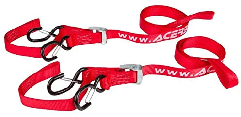 Acerbis cinghia rossa, 35 mm, Rot