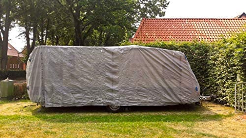 Beach & Pool Schutzhülle für Wohnwagen, Größe S - XL, Abdeckung für Caravan, Schutzhaube, Abdeckplane