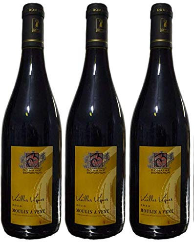 Moulin à vent Winzer 2023, groß Beaujolais Alte Reben AOC, 3 x 75cl.