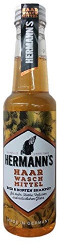 Bier & Hopfen Haarwaschmittel Hermanns für mehr Stärke Volumen und Glanz 250 ml