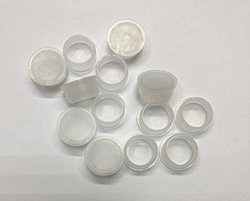 dexierp Tapón para Orificio de 9/16 -14 mm y Tuerca roscada 5/8-11 UNC 5/8-18 UNF M16 (Paquete de 25), Cubierta y Sello de plástico LDPE