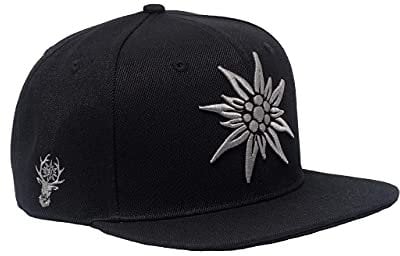 Bergstoff Edelweiß Snapback Cap Bavarian Snapback Edelweiss Cap Allgaeuer Trachten Basecap Alpen Wandern Hiking