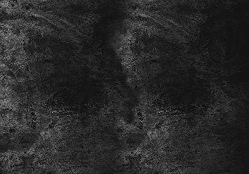 wandmotiv24 Fototapete Beton Wand schwarz, XXL 400 x 280 cm - 8 Teile, Wanddeko, Wandbild, Wandtapete, Zement Schiefer Grunge M6605
