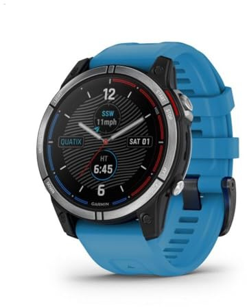 Garmin quatix® 7 Standard Edition, Marine GPS Smartwatch, langlebige Uhr mit Küstendiagrammen und Inlandskarten