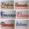 Nome Personalizzato Decorativo in Plastica Rigida - Perfetto per Casa, Feste ed Eventi - Realizzato in Italia