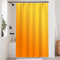 Uiiooazy Duschvorhang Orange, Duschvorhang Gradient Gelb Terracotta Herbst Yellow Duschvorhänge Anti Schimmel Wasserdicht Polyester Stoff Waschbar Bad Vorhang mit Haken für Badezimmer 120x180cm