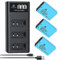 Homesuit LP-E17 Replacement Batteries 1400mAh and USB Charger Compatible with Canon EOS R10, RP, Rebel SL3, SL2, T8i, T7i, T6i, T6s, EOS M3, M5, M6, 200D, 250D, 77D, 750D, 760D, 800D, 8000D
