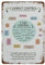 What I Can and Cannot Control Poster Therapy Office Decor Calming Down Corner 30,5 x 20,3 cm Wanddekor Retro Kunst Blechschild Lustige Dekorationen für Zuhause Bar Pub Cafe Bauernhof Zimmer