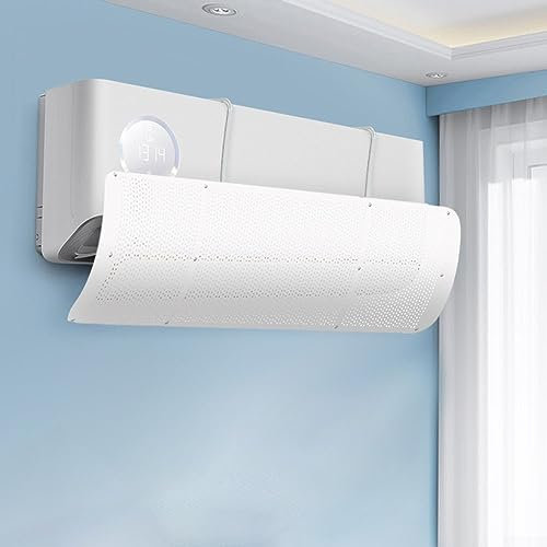 Air Conditioner Deflector, Adjustable Confinement Air Deflector Wind Direction Vents Air Windshield Cooled Baffle for Home Office
