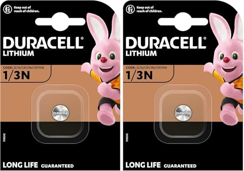 Duracell 1/3N Batteria Al Litio A Potenza Elevata 1 batteria (Confezione da 2)