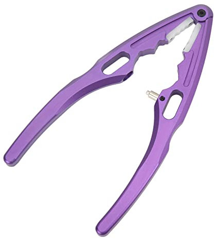 Multifunctional RC Pliers, Multifunctional Convenient RC Shock Pliers High Hardness Wear-Resistant Aluminum Alloy RC (Purple)