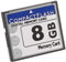 Knadgbft Professional 8GB Compact Flash Memory Card(White&Blue)