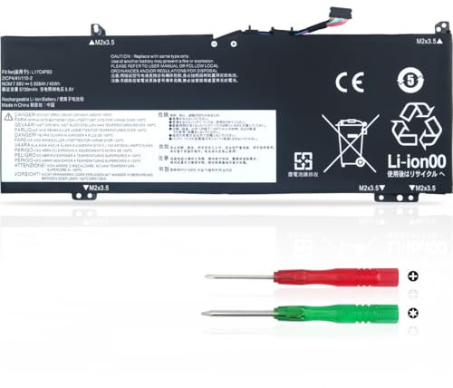 KXRSII L17C4PB0 Batteria per Lenovo YOGA 530-14IKB 530-14ARR IdeaPad 530S-14IKB 530S-14ARR 530S-15IKB Flex 6-14IKB 6-14ARR 81EK 81FQ 81H9 81H1 81EU 81EV 81EM L17M4PB0 L17C4PB2 L17M4PB2 45Wh