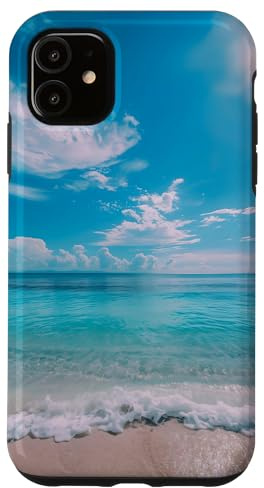 Beach Serenity Ocean View Case for iPhone 11