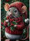 AIRDEA Christmas Weihnachten Diamond Painting Erwachsene, DIY 5D Maus Diamant Painting Bilder, Bastelset Erwachsene Frauen als Haus Wanddeko 30x40 cm