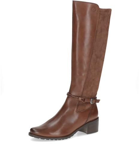 CAPRICE Damen Hohe Stiefel mit Absatz mit Schnalle Kniehoch