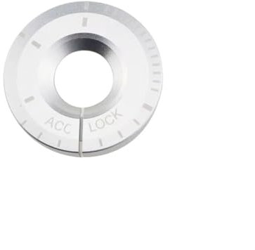 Innenzubehör Für Skoda für Octavia für Rapid Car Ignition Key Ring Switch Aufkleber Auto Innenform(GRAY)