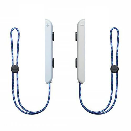 GWAWG 1 Pair Switch Controller Wristband, Grayish Blue Adjustable Gamepad Strap with Automatic Lock, Portable Replacement Accessories, for Nintendo Switch Game, Keep Smoothly and Safely