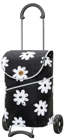 ANDERSEN Einkaufstrolley - Scala Shopper Mix A45 | mit Flüsterrädern, klappbar, aus Stahl, bis 40 kg - Tasche Limited Edition, Seitenfach, Innenfach, 46 L