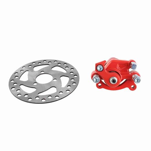 Ausla Go Kart Freno Freno Pinza Freno Freno 120 Mm Pinza Freno Rotore per Scooter, Kart Elettrico Go, Mini Moto con 43 47