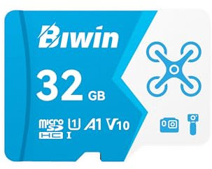 Biwin MS160 32GB Micro SD Card, Micro SDXC Card for Nintendo Switch, UHS-I U1/V10 A1 Card, up to 160 MB/s, High Speed Memory Card for NS Gaming/GoPro/Dash Cam/Action Camera
