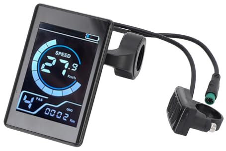 Luocute Electric Bike LCD Display Messgerät mit 2 NFC -Karten 5 Pin Wassersicher Induktives LCD -Bedienfeld für Elektrofahrräder Roller