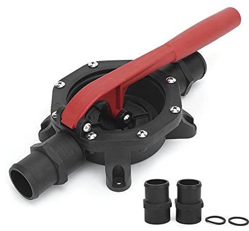 38mm Marine Manual Hand Bilge Waste Water Transfer Pump, Single Suction Horizontal Boat Pump, 1.5in Inlet/Outlet for Bilge Water Removal on Small Vessels