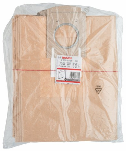 Bosch Accessories 2605411061 Sac-filtre en papier 5 pièces Pour PAS10/GAS12