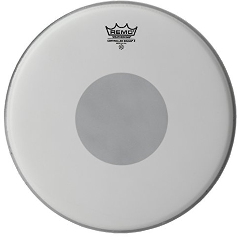 Remo Drumhead Controlled Sound X White Coated Black Dot on Underside - 12 - CX-0112-10