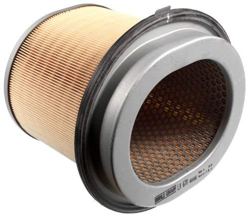 MAHLE LX 670 Luftfilter für Hyundai Pony/Excel Saloon (X-2) u.a. | Kompatibel mit: HYUNDAI GALLOPER II, H-1 / STAREX Bus, H-1 Kasten, LANTRA I, PONY, PONY / EXCEL Stufenheck, S COUPE, SANTAMO