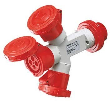 DREIWEGKUPPLUNG IP67 3P + N + E 16 A 400 V 6h