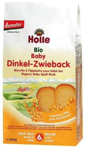 Bio-Babyzwieback Dinkel 6 x 200 gr