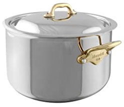 Mauviel1830 - M'Cook 353125 - Cocotte inox avec couvercle - 24 cm