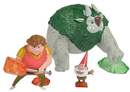 Simba Trolljäger, 3er Figurenset mit Toby, Argh und GNOME