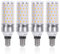 SanGlory E14 Maiskolben Led Lampe 12W E14 Led Mais Birne Warmweiß 3000K 1350LM Entspricht Glühbirnen 100W Nicht Dimmbar Energiesparlampe Kleine Edison-Schraube Kerze Leuchtmittel E14 (4er-Pack)