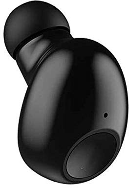 NVAHVA Single Earbud Bluetooth Earpiece,Cellphone Wireless Mic Headset 10Hr