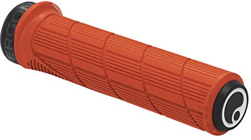 Ergon – GD1 Evo Factory Fahrradgriff | MTB Gravity, Downhill | Regular | Frozen Orange