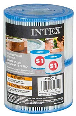 Filterkartuschen für aufblasbares Spa Typ S1, 2 Stück, 29001 Intex